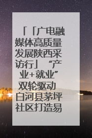 「广电融媒体高质量发展陕西采访行」“产业+就业”双轮驱动 白河县茅坪社区打造易地搬迁后扶新样本