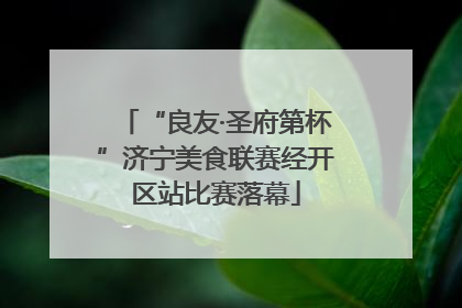 “良友·圣府第杯”济宁美食联赛经开区站比赛落幕