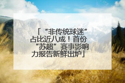 “非传统球迷”占比近八成！首份“苏超”赛事影响力报告新鲜出炉