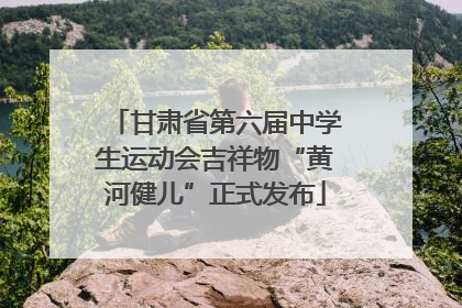 甘肃省第六届中学生运动会吉祥物“黄河健儿”正式发布