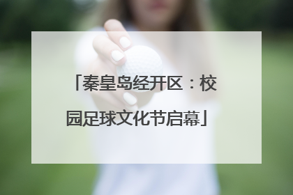秦皇岛经开区：校园足球文化节启幕