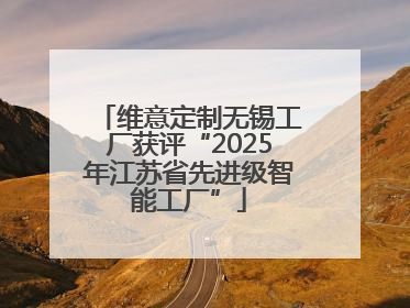 维意定制无锡工厂获评“2025年江苏省先进级智能工厂”