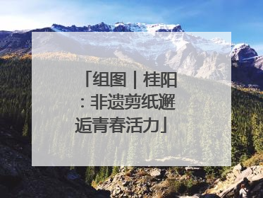 组图｜桂阳：非遗剪纸邂逅青春活力