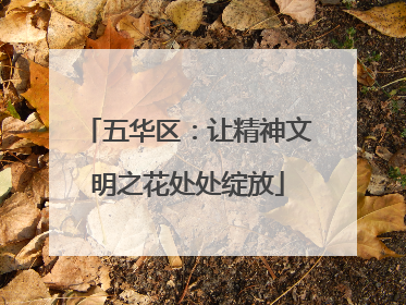 五华区：让精神文明之花处处绽放