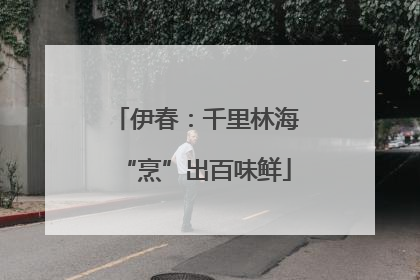 伊春：千里林海“烹”出百味鲜