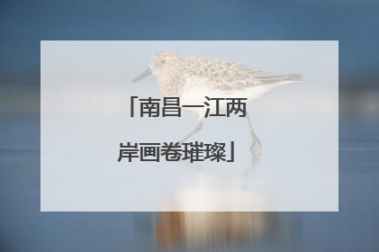 南昌一江两岸画卷璀璨