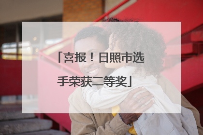 喜报！日照市选手荣获二等奖
