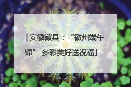 安徽歙县：“徽州端午锦” 多彩美好送祝福