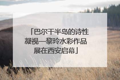 巴尔干半岛的诗性凝视—黎玲水彩作品展在西安启幕