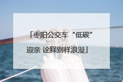 枣阳公交车“低碳”迎亲 诠释别样浪漫