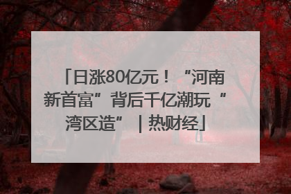 日涨80亿元！“河南新首富”背后千亿潮玩“湾区造”｜热财经