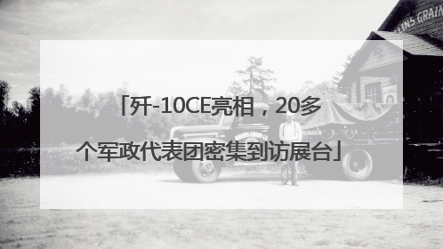 歼-10CE亮相，20多个军政代表团密集到访展台