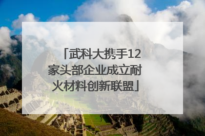 武科大携手12家头部企业成立耐火材料创新联盟