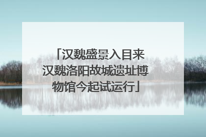汉魏盛景入目来 汉魏洛阳故城遗址博物馆今起试运行