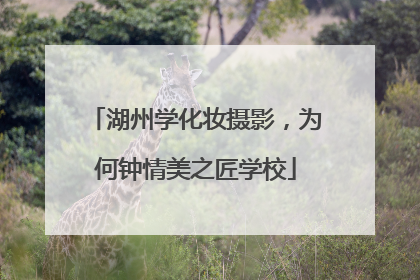 湖州学化妆摄影，为何钟情美之匠学校
