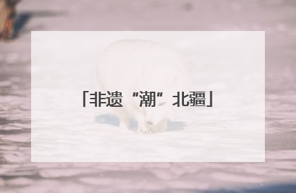 非遗“潮”北疆