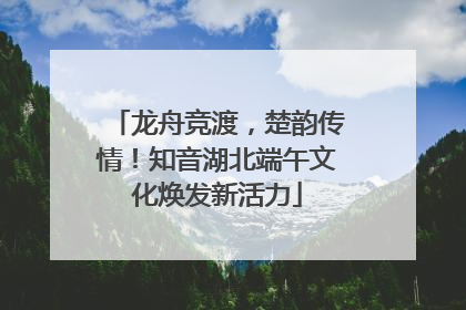 龙舟竞渡，楚韵传情！知音湖北端午文化焕发新活力