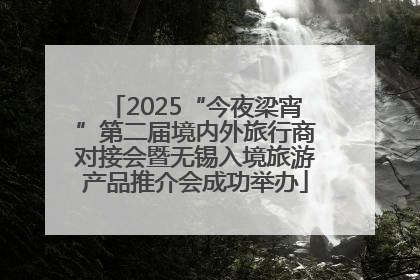 2025“今夜梁宵”第二届境内外旅行商对接会暨无锡入境旅游产品推介会成功举办